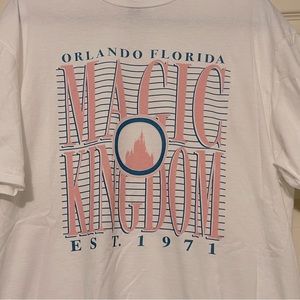New vintage styled Disney’s Magic Kingdom tee